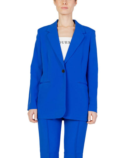 Only Blue Recycled Polyester Blazer