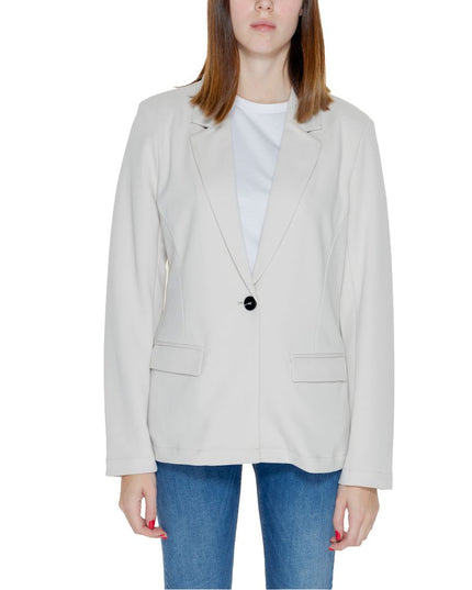 Only Beige Polyester Blazer