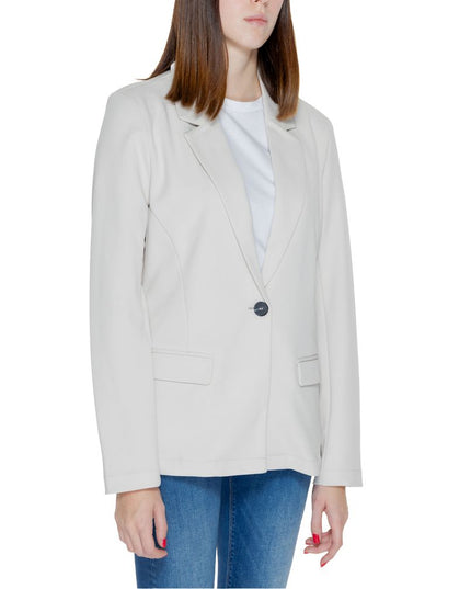 Only Beige Polyester Blazer