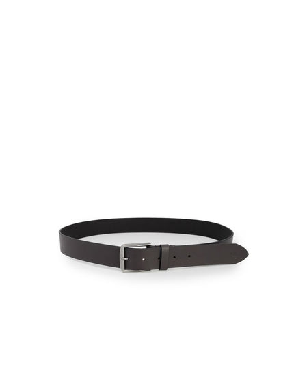 Calvin Klein Jeans Brown Leather Regular Belt