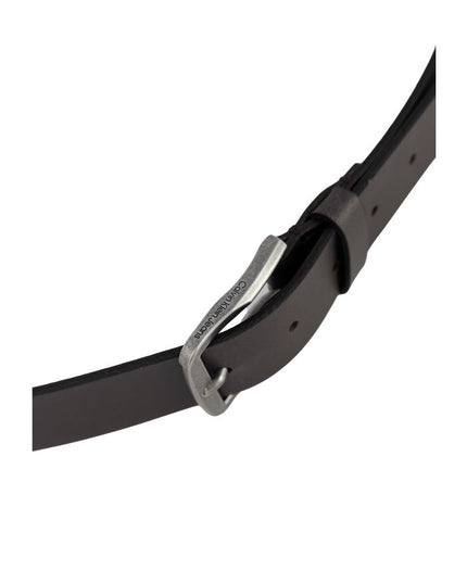 Calvin Klein Jeans Brown Leather Regular Belt