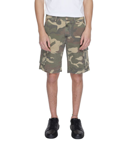 U.S. POLO ASSN. Beige Cotton Bermuda Shorts
