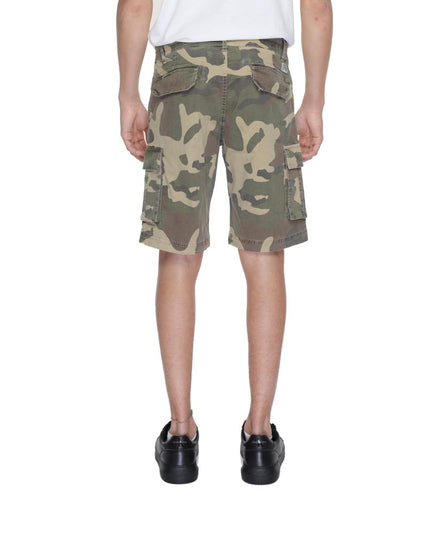 U.S. POLO ASSN. Beige Cotton Bermuda Shorts