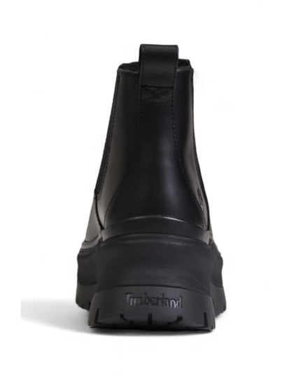 Timberland Black Leather Ankle Boots