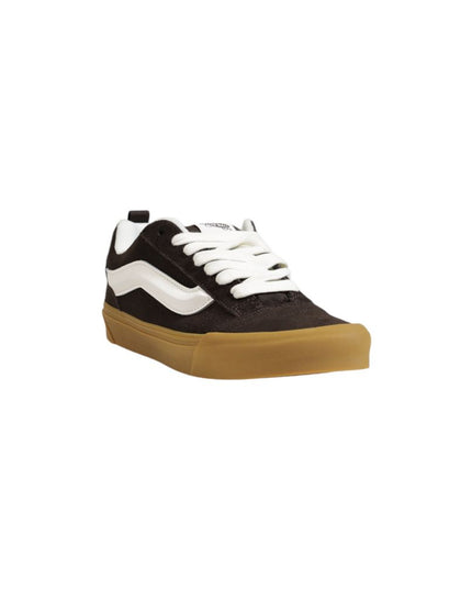 Vans Brown Suede Leather Low Top Sneakers