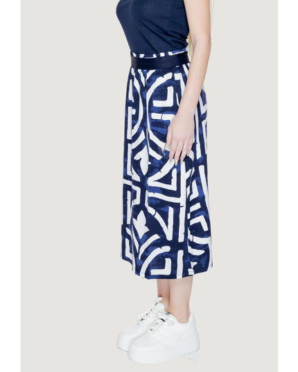 Street One Blue Viscose Long