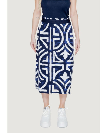Street One Blue Viscose Long