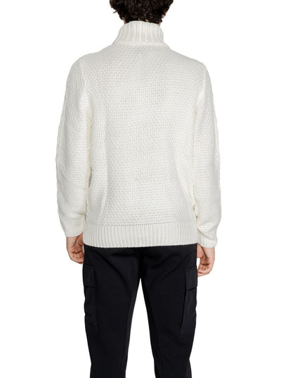 Gianni Lupo White Polyester Turtleneck