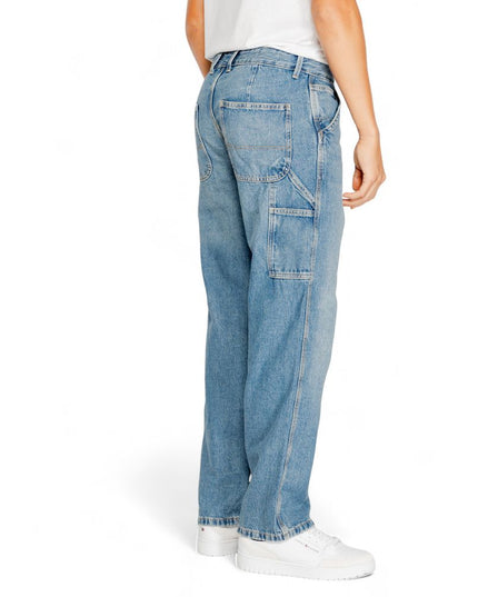 Jack Jones Blue Cotton Relaxed Fit Jeans