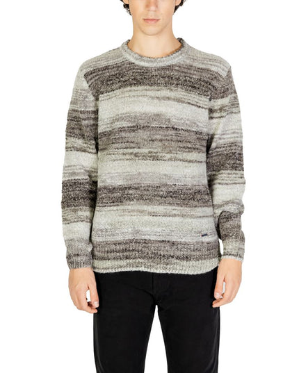 Gianni Lupo Gray Polyacrylic Sweatshirt