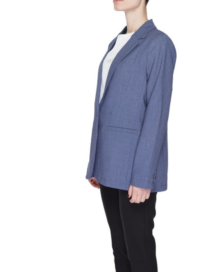 Street One Blue Polyester Blazer