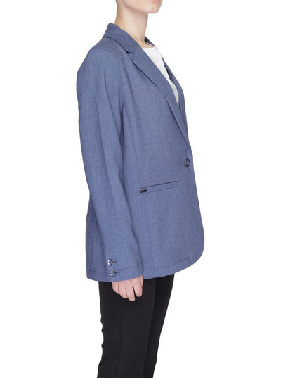 Street One Blue Polyester Blazer