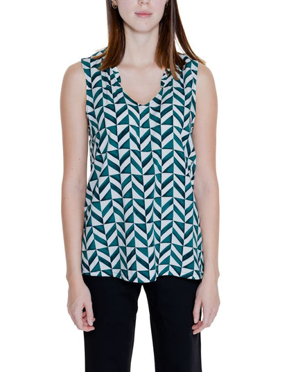 Street One Green Viscose Tank Top