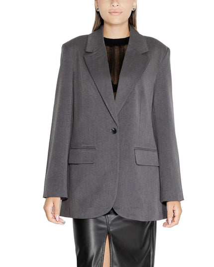 Only Gray Recycled Polyester Blazer