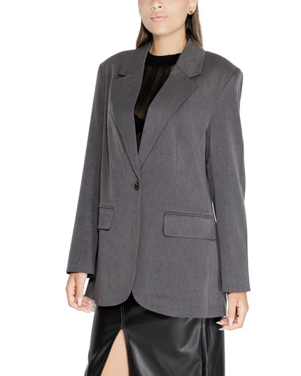 Only Gray Recycled Polyester Blazer