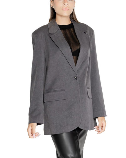 Only Gray Recycled Polyester Blazer