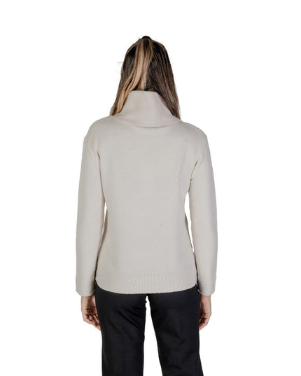 Street One Cream Viscose Turtleneck