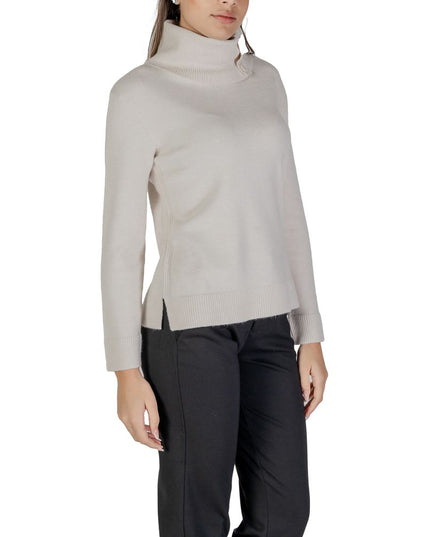 Street One Cream Viscose Turtleneck