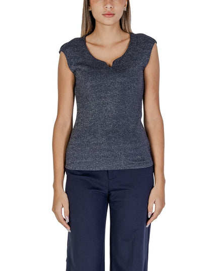 Street One Blue Viscose Tank Top