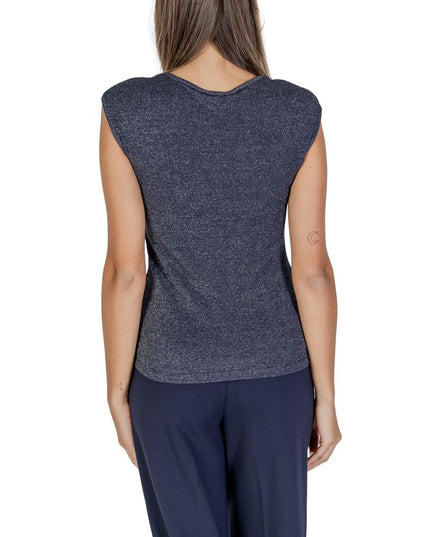 Street One Blue Viscose Tank Top