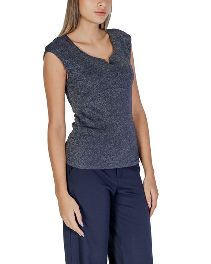 Street One Blue Viscose Tank Top