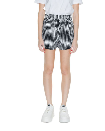 Only Black Viscose Shorts