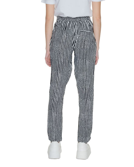 Only Black Viscose Casual Pants