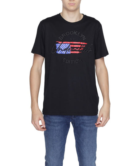 Underclub Black Cotton T-Shirt