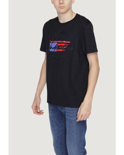 Underclub Black Cotton T-Shirt