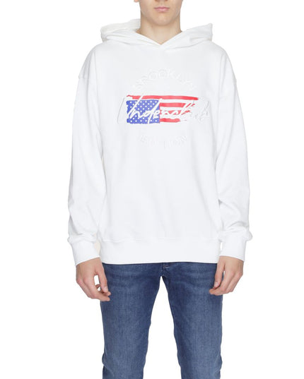 Underclub White Cotton Hoodie