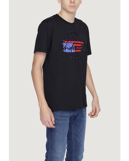 Underclub Black Cotton T-Shirt