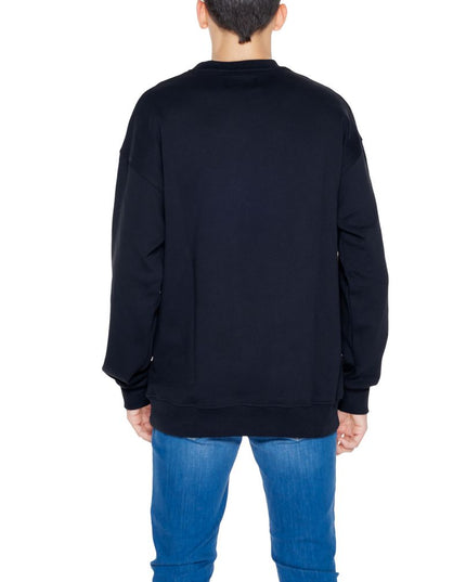 Underclub Black Cotton Sweatshirt