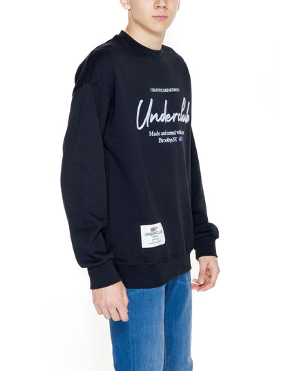 Underclub Black Cotton Sweatshirt