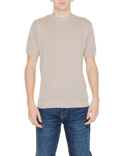 Hamaki-Ho Beige Cotton Sweatshirt