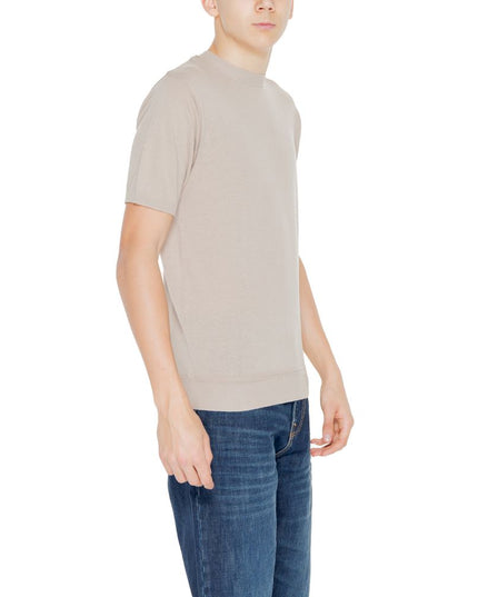 Hamaki-Ho Beige Cotton Sweatshirt