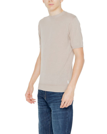 Hamaki-Ho Beige Cotton Sweatshirt