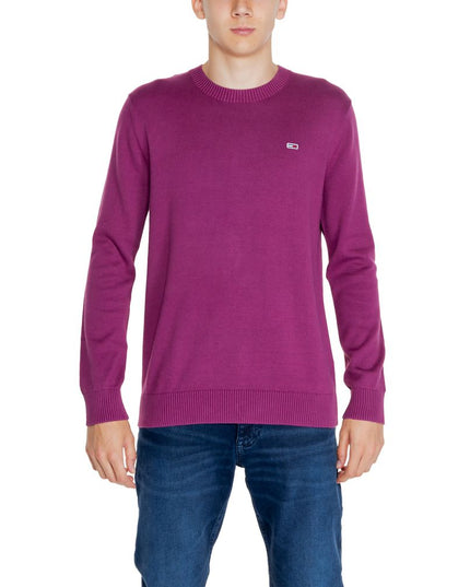 Tommy Hilfiger Jeans Purple Organic Cotton Sweatshirt