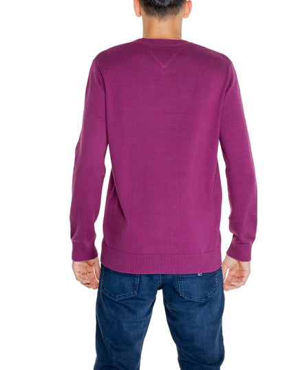 Tommy Hilfiger Jeans Purple Organic Cotton Sweatshirt