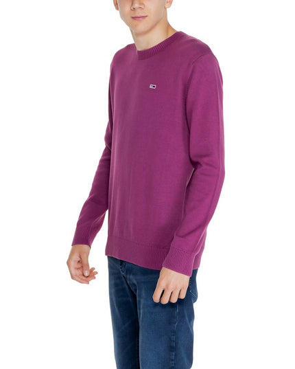 Tommy Hilfiger Jeans Purple Organic Cotton Sweatshirt