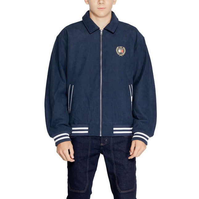 Tommy Hilfiger Jeans Blue Recycled Polyester Jackets & Coat