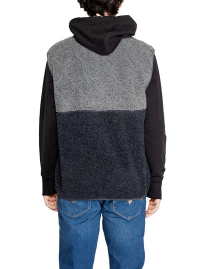 Tommy Hilfiger Jeans Black Recycled Polyester Sleveless Jacket