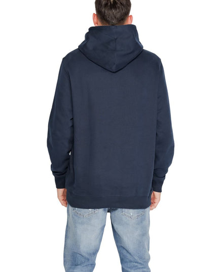 Tommy Hilfiger Jeans Blue Cotton Hoodie