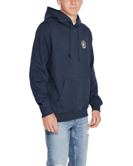 Tommy Hilfiger Jeans Blue Cotton Hoodie