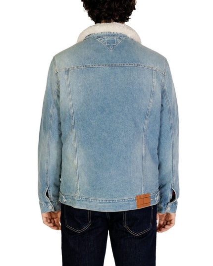 Tommy Hilfiger Jeans Light Blue Cotton Denim Jacket