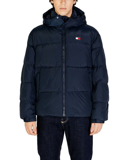 Tommy Hilfiger Jeans Blue Recycled Polyester Coat