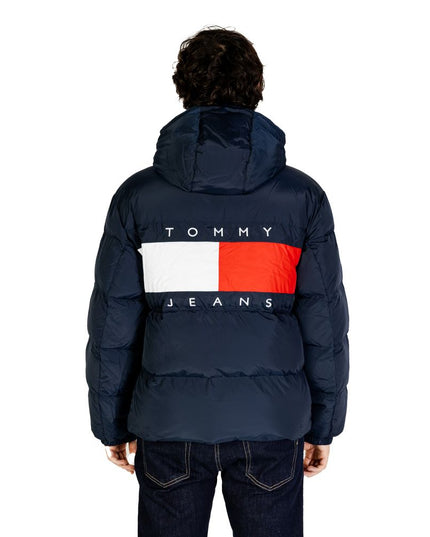 Tommy Hilfiger Jeans Blue Recycled Polyester Coat
