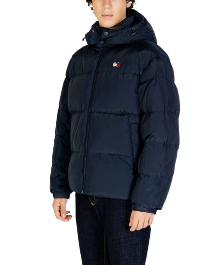 Tommy Hilfiger Jeans Blue Recycled Polyester Coat