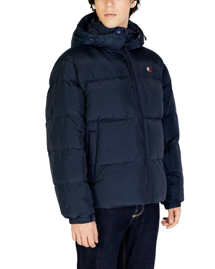 Tommy Hilfiger Jeans Blue Recycled Polyester Coat