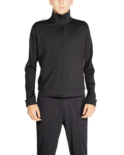Calvin Klein Sport Black Recycled Polyester Sweatshirt