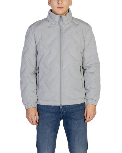 Antony Morato Gray Polyester Jackets And Coat